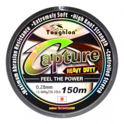 Волосінь для риболовлі, Toughlon Capture, 150м, перетин 0.28мм